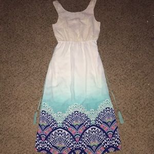 from paper doll, very colorful.